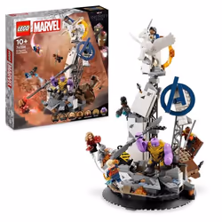 Jeu de construction - LEGO - 76266 - Marvel - 527 pièces - Mixte - 2 ans et plus