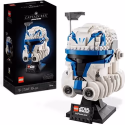 Jeux de construction de casque Lego Capitaine Rex Swars