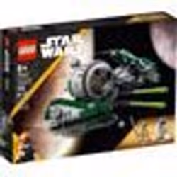 LEGO® Star Wars 75360 Le Chasseur Jedi de Yoda Jouet The Clone Wars avec la Minifigurine Yoda et Figurine R2-D2