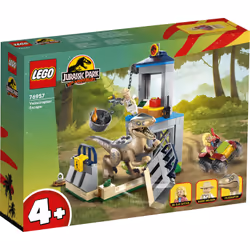 Jeux de construction évasion du vélociraptor Lego Jurassic World