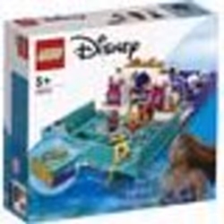 LEGO Disney Princess 43213 Le Livre d’Histoire : La Petite Sirène Jouet avec Micro-Poupées Ariel et Prince Eric