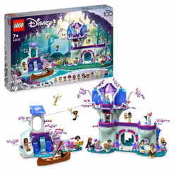 LEGO® Disney 43215 La Cabane Enchantée dans l’Arbre avec 13 Mini-Poupées dont Princesse Jasmine et Elsa