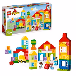 LEGO DUPLO Classic 10935 La Ville Alphabet Jouet Éducatif Apprendre Couleurs et Lettres