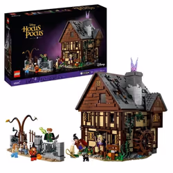 Lego Playset Disney Hocus Pocus - Sanderson Sisters' Cottage 21341 2316 Pièces