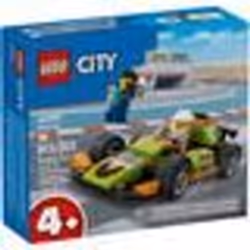 LEGO® 60399 City La Voiture de Course Verte Jouet pour Garçons et Filles Dès 4 Ans avec Photographe et Pilote