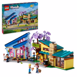LEGO® 42620 Friends Les Maisons Familiales d’Olly et de Paisley Jouet de Poupée avec Figurines et Accessoires