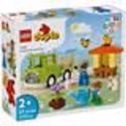 LEGO® 10419 DUPLO Ma Ville Prendre Soin des Abeilles et des Ruches Jouet Éducatif pour Enfants 2 Figurines dAbeilles