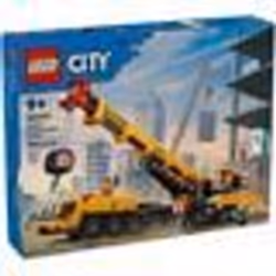 LEGO® City 60409 La grue de chantier mobile jaune set de construction cadeau pour enfants