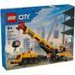 LEGO® City 60409 La grue de chantier mobile jaune set de construction cadeau pour enfants