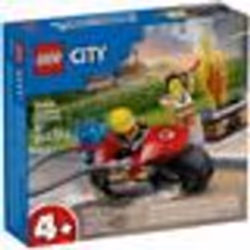 LEGO® 60410 City La Moto d’Intervention Rapide des Pompiers Jouet de Véhicule avec 2 Minifigurines incl. Pompière