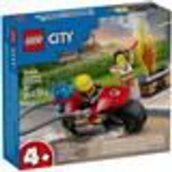 LEGO® 60410 City La Moto d’Intervention Rapide des Pompiers Jouet de Véhicule avec 2 Minifigurines incl. Pompière