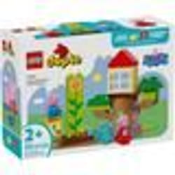 LEGO® DUPLO® 10431 Le Jardin et la Cabane dans l’Arbre de Peppa Pig - Jouet Créatif