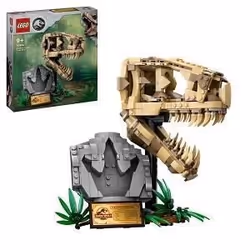LEGO® Jurassic World 76964 Les fossiles de dinosaures le crâne du T. Rex