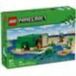 LEGO® 21254 Minecraft La Maison de la Plage de la Tortue Jouet avec Accessoires Minifigurines des Personnages du Jeu Vidéo