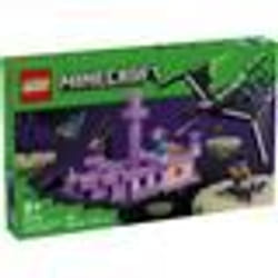 LEGO® Minecraft® 21264 Le dragon et le navire de l’Ender - Set inspiré des jeux vidéo
