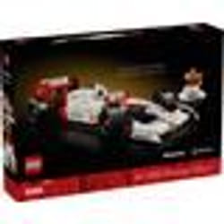 LEGO Icons 10330 McLaren MP4/4 et Ayrton Senna Set Modèle Réduit de Voiture pour Adultes