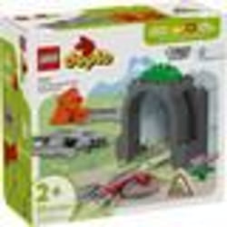 LEGO DUPLO Ma ville 10425 Set dextension : Les rails et le tunnel du train - Jouet enfant