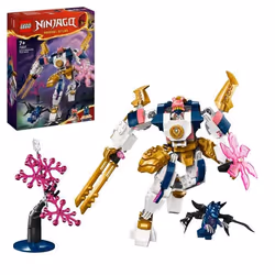 LEGO® 71807 NINJAGO Le Robot Élémentaire de la Technologie de Sora Jouet pour Enfants avec Minifigurine Sora Cadeau Ninja