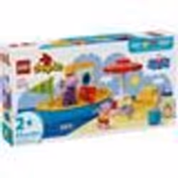 LEGO® DUPLO® 10432 Le Voyage en Bateau de Peppa Pig - Set de Jeu de Bain pour Tout-petits