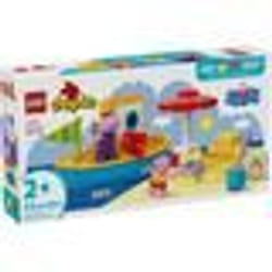 LEGO® DUPLO® 10432 Le Voyage en Bateau de Peppa Pig - Set de Jeu de Bain pour Tout-petits