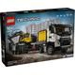 LEGO® Technic 42175 Camion Volvo FMX et Pelleteuse Électrique EC230 - Set de Véhicule