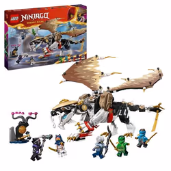 LEGO® 71809 NINJAGO Egalt le Maître Dragon Jouet Ninja avec 5 Minifigurines Ninja dont Personnages Lloyd et Nya