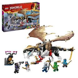 LEGO® 71809 NINJAGO Egalt le Maître Dragon Jouet Ninja avec 5 Minifigurines Ninja dont Personnages Lloyd et Nya