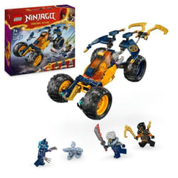 LEGO NINJAGO 71811 Le Buggy Tout-Terrain Ninja dArin Set avec Dragon et 4 Minifigurines