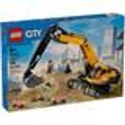 LEGO® City 60420 La pelleteuse de chantier jaune jouet pour enfant à partir de 8 ans