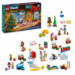 LEGO® Friends 42637 Le Calendrier de l’Avent 2024 Cadeaux avant Noël Inclut 5 personnages