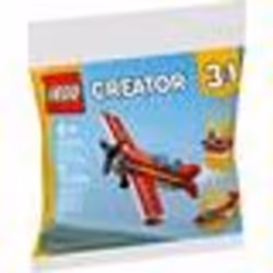 Sac en Plastique - LEGO - 30669 - Motif Avion Rouge - Enfant - Mixte