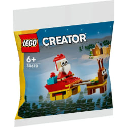 LEGO Creator - La promenade en traîneau du Père Noël (Polybag) - 30670 - TU