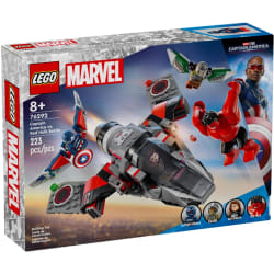 LEGO 76292 Captain America vs Hulk rouge