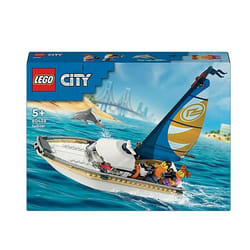 Jeu De Construction - LEGO City - 60438 Le Voilier - 2 Minifigurines - À partir de 5 ans