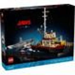 Set de construction - LEGO - 21350 - Les Dents de la mer - Bateau Orca - Requin mythique - Pour adultes