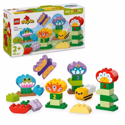 LEGO DUPLO Ma ville 10444 Le jardin créatif et les fleurs - Jeu de construction dès 2 ans