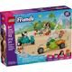 LEGO Friends 42641 Chiens surfeurs et aventures en scooter - Jouet interactif avec Corgis