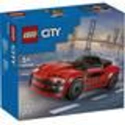 LEGO City 60448 La voiture de sport rouge - Jouet de construction pour garçon dès 5 ans