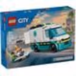 LEGO City 60451 L’ambulance de secours - Jouet de construction pour garçon dès 5 ans