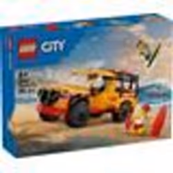 LEGO City 60453 Le véhicule de secours de la plage - Jouet dès 6 ans avec un requin