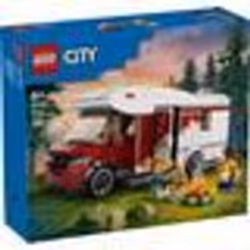 LEGO City 60454 Le camping-car d’aventures - Jeu de construction pour garçon dès 6 ans