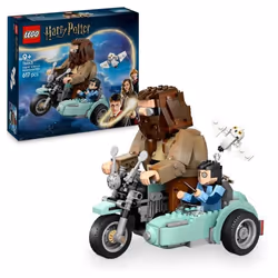 LEGO Harry Potter 76443 La balade en moto de Hagrid et Harry - Jeu de construction 9 ans