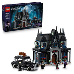 LEGO Mercredi 76786 Le Manoir de Morticia - Jeu de Construction dès 10 ans - Mini-Poupées