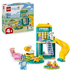 LEGO Bluey 11201 Bluey et Chloé à l’Aire de Jeux - Jeu de Construction dès 4 ans - Animaux