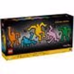 LEGO® 31216 Art Keith Haring Les Figures Dansantes Décoration d’Intérieur et Set de Construction pour Adultes
