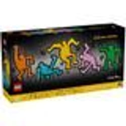 LEGO® 31216 Art Keith Haring Les Figures Dansantes Décoration d’Intérieur et Set de Construction pour Adultes