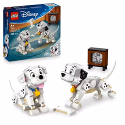LEGO ǀ Disney 43271 Lucky et Penny les Chiots des 101 Dalmatiens - Jeu dès 6 ans