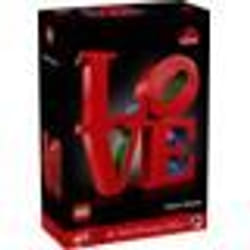 LEGO Art 31214 LOVE - Set de construction pour adultes - Décoration et cadeau pour couples