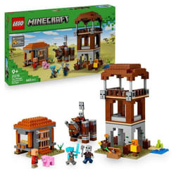 LEGO Minecraft 21278 L’Avant-Poste De Pillards Et Le Ravageur - Jeu Pour Garçon Dès 9 Ans