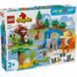 LEGO DUPLO Ma ville 10446 Familles d’animaux sauvages 3-en-1 - Jeux d’éveil avec animaux